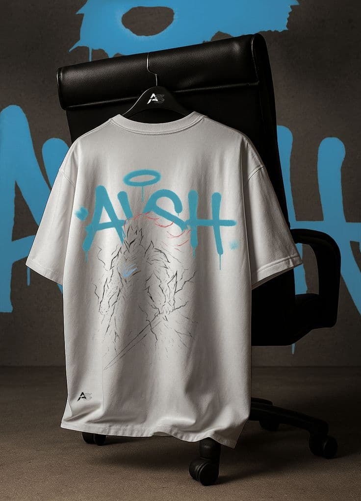 Dragon print tee — alternate colour